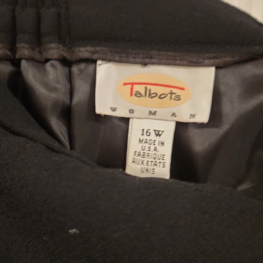 Talbots Black Maxi Pencil Skirt for Work - Picture 2 of 5